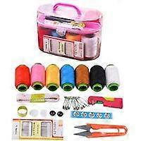 Universal sewing box, sewing kit, sewing thread streamers, applied lights used aged threads and rollers