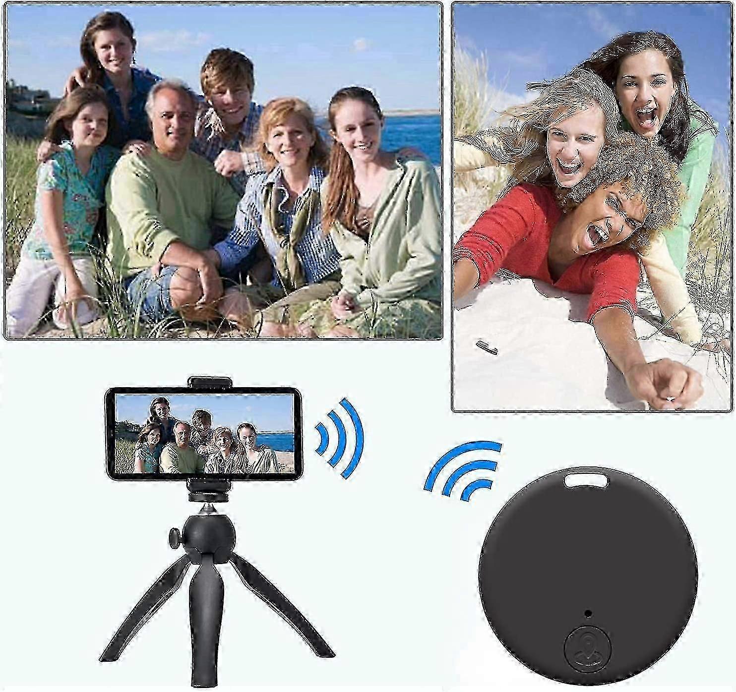 4pcs Wireless Item Locators,compatible With Ios And Android