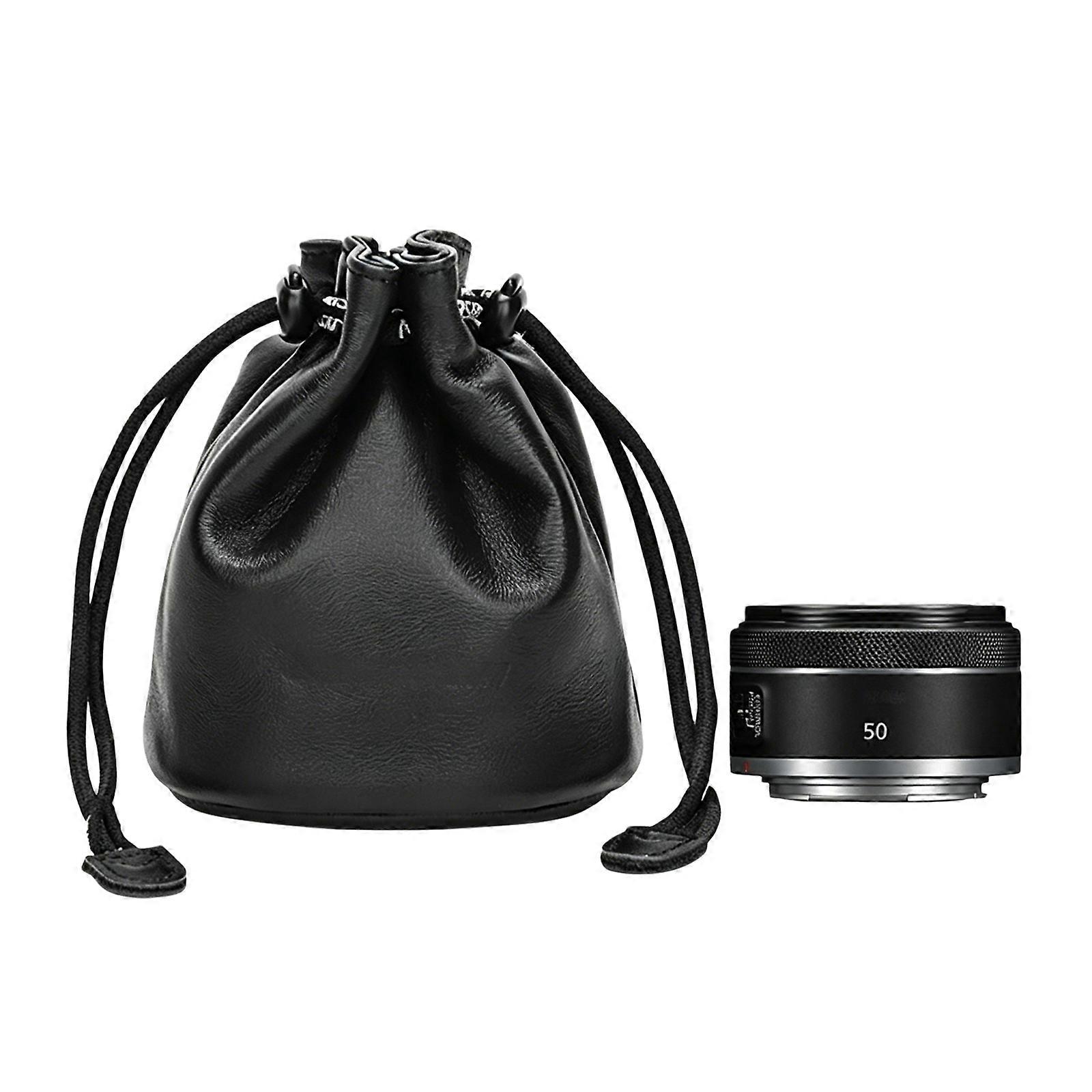Different Size Camera Lens Holder Featuring Dust Blocking Padding For Various central Lengths  Black S
