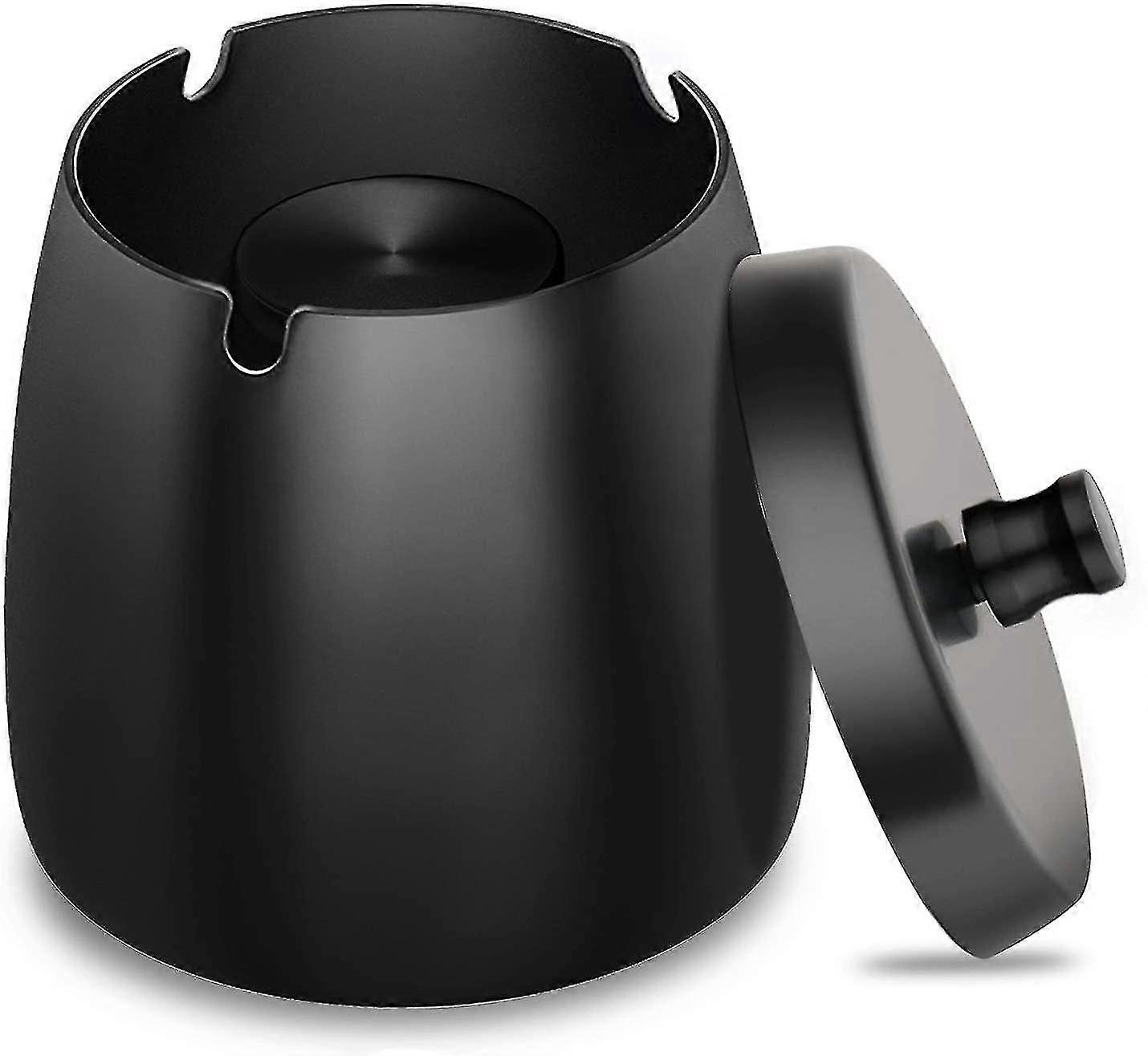 Ceramic Ashtray With Lids, Windproof, Cigarette Ashtray
