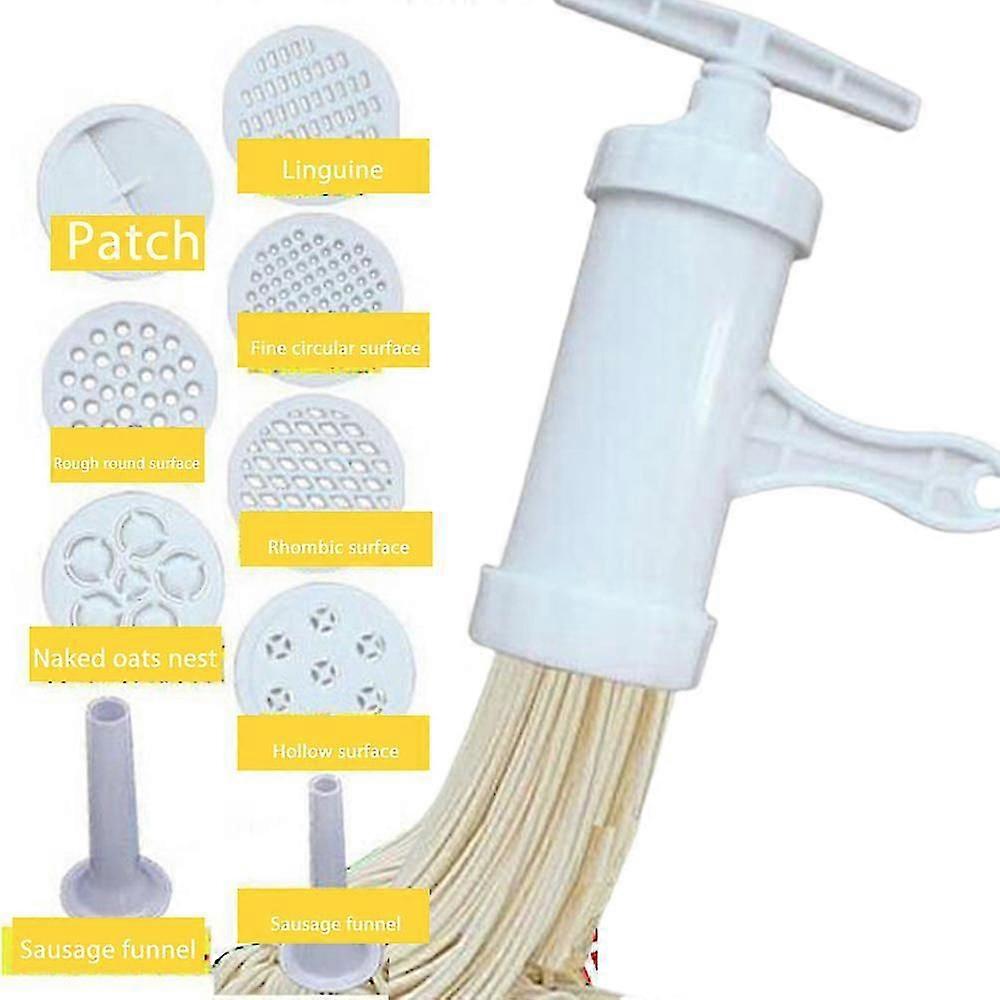 Plastic Manual Pasta Maker Noodle Press Machine Spaghetti Machine Manual Kitchen