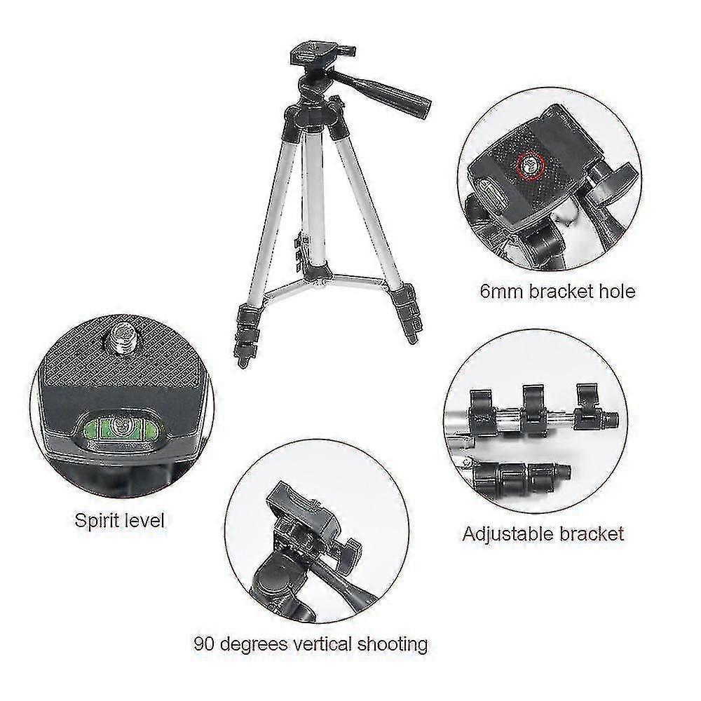 Lightweight Aluminum Bracket Projector Camera Protable Tripod 150cm