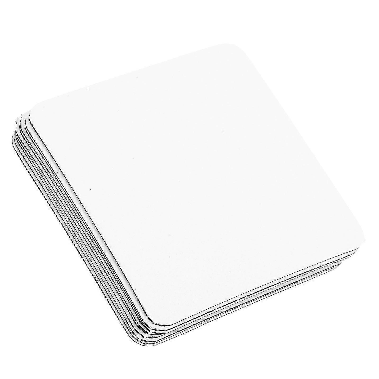 Sublimation Blank Square Magnets Set 10Pcs for DIY Craft Projects