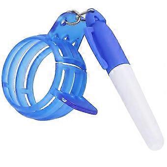 Golf Ball Line Drawing Marker Alignment Tool Kit Blue for Golfer Use