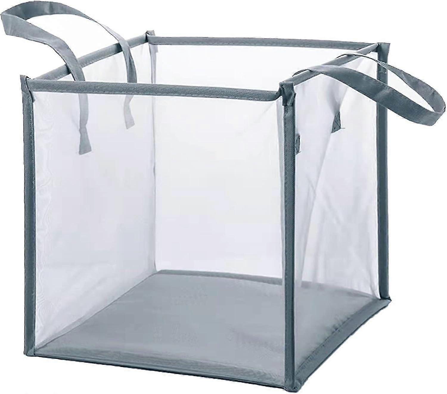 Foldable Laundry Basket with Large Capacity - Pop Up Design, Durable Mesh, Space-Saving, Multi-Use Storage Solution