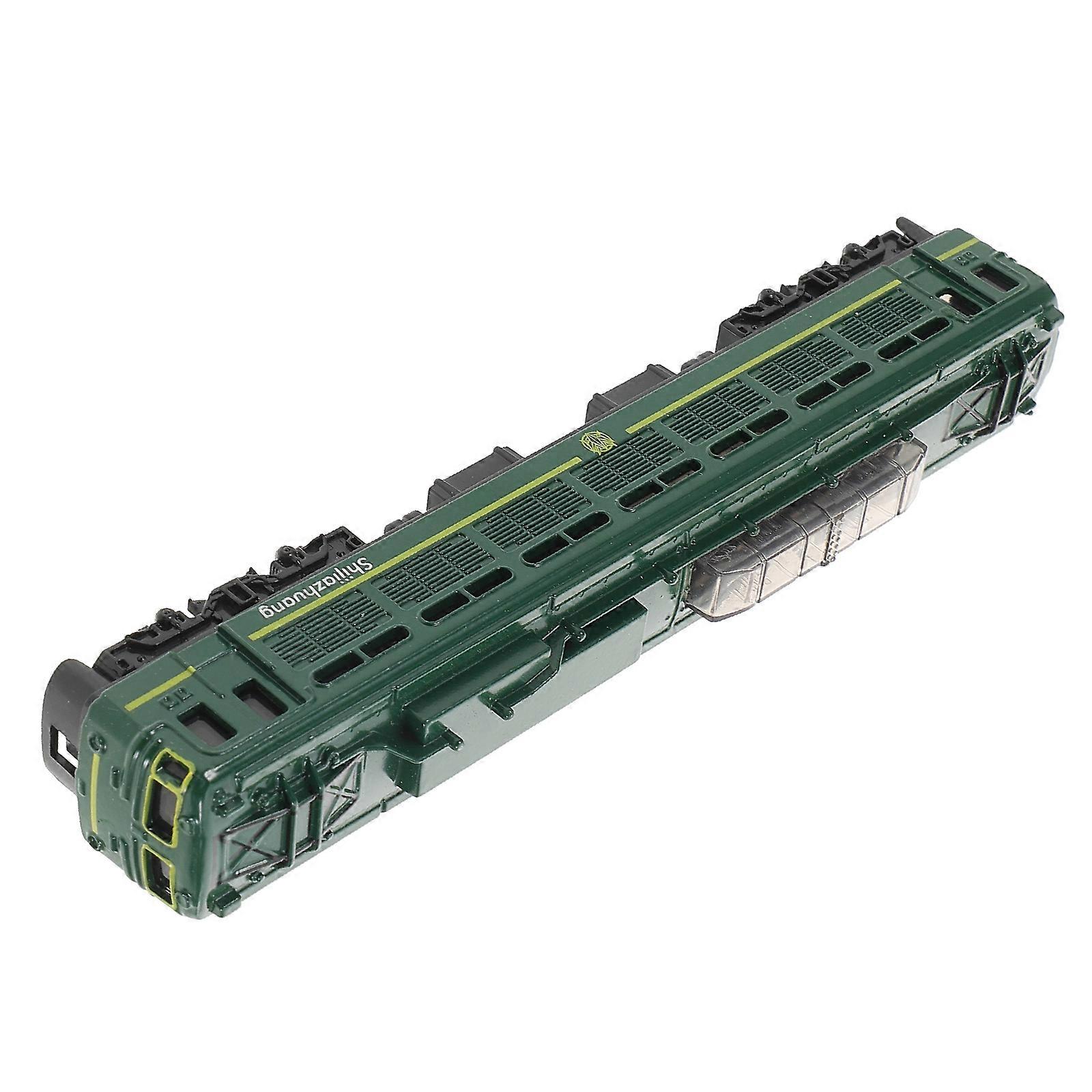Fire Train Model Metal Decoration for on Tabletop
