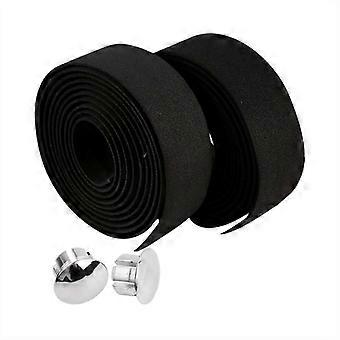 1 Pair Road Bike Handle tape Camouflage Cycling Handle Belt Cork Wrap with Plugs Handle Grip Wrap Tape