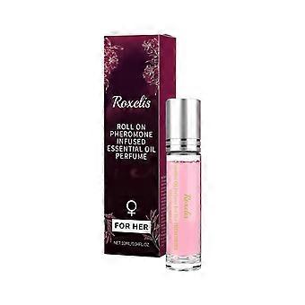 2 Perfumes Roll-on Femininos, Aroma Naturalmente Fresco, Elegante e de Longa Duração, Portáteis