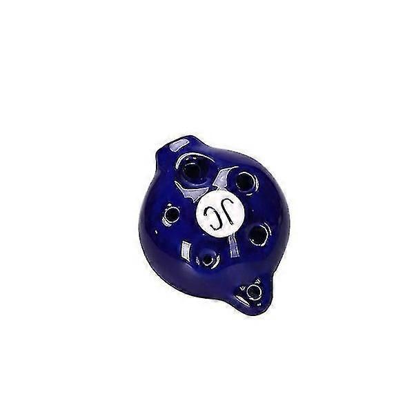 Blue 4-Hole Ocarina
