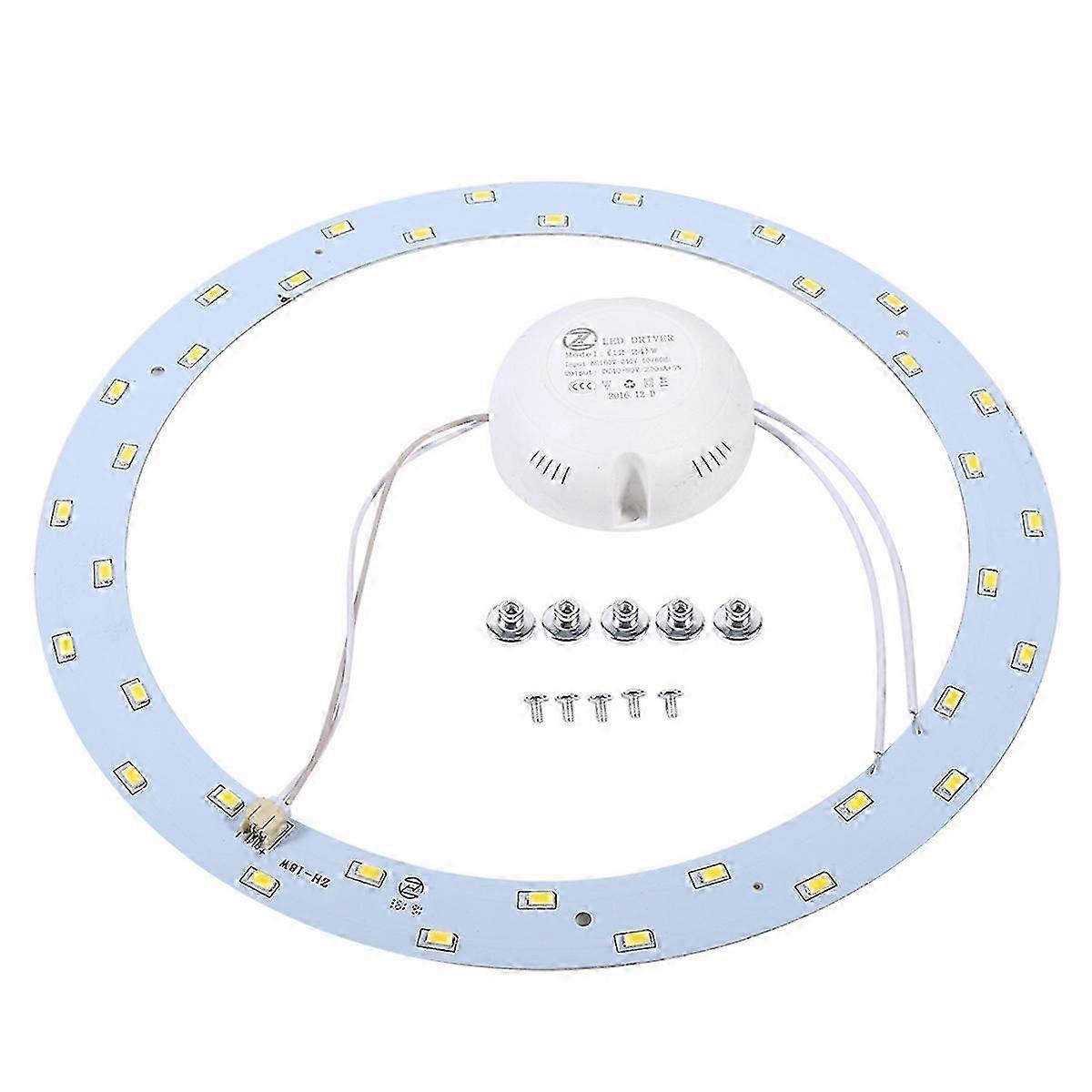 Warm White 18W Round LED Panel Light, 220V Ceiling Lamp Replacement Bulb