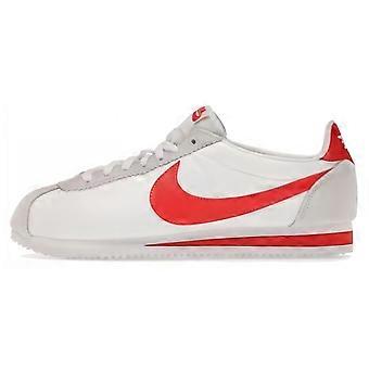Nike Classic Cortez Nylon White Habanero Red 807472-101