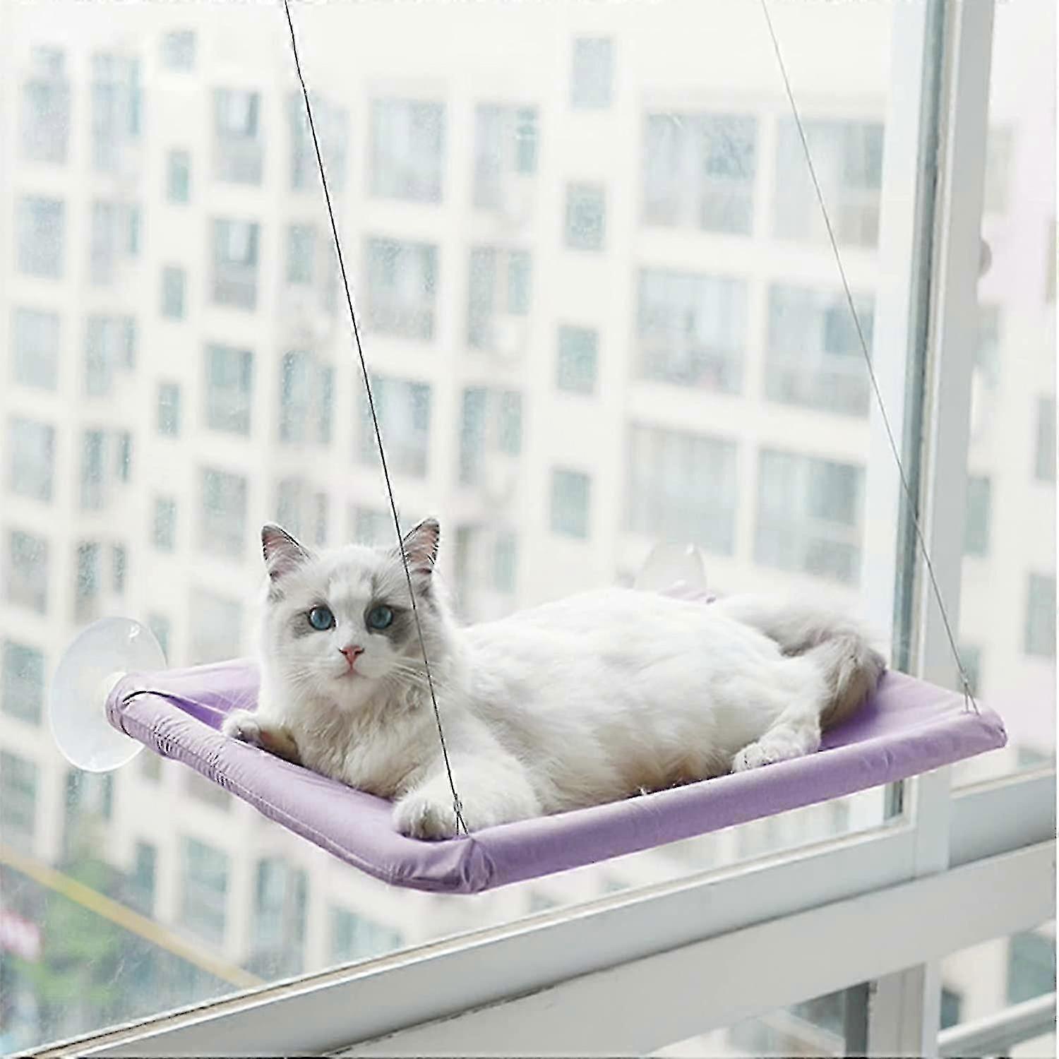 Warm Cat Window Perch With Reinforced Frame