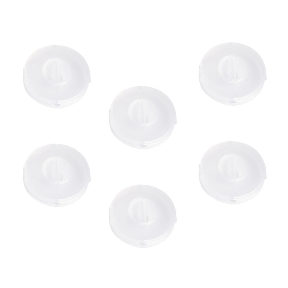Transparent Cable Organizer Boxes Plastic for Organizing Cable 6Pcs Set