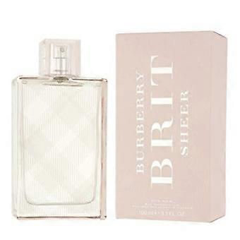 Burberry Brit Sheer Woman Eau De Toilette 100ml