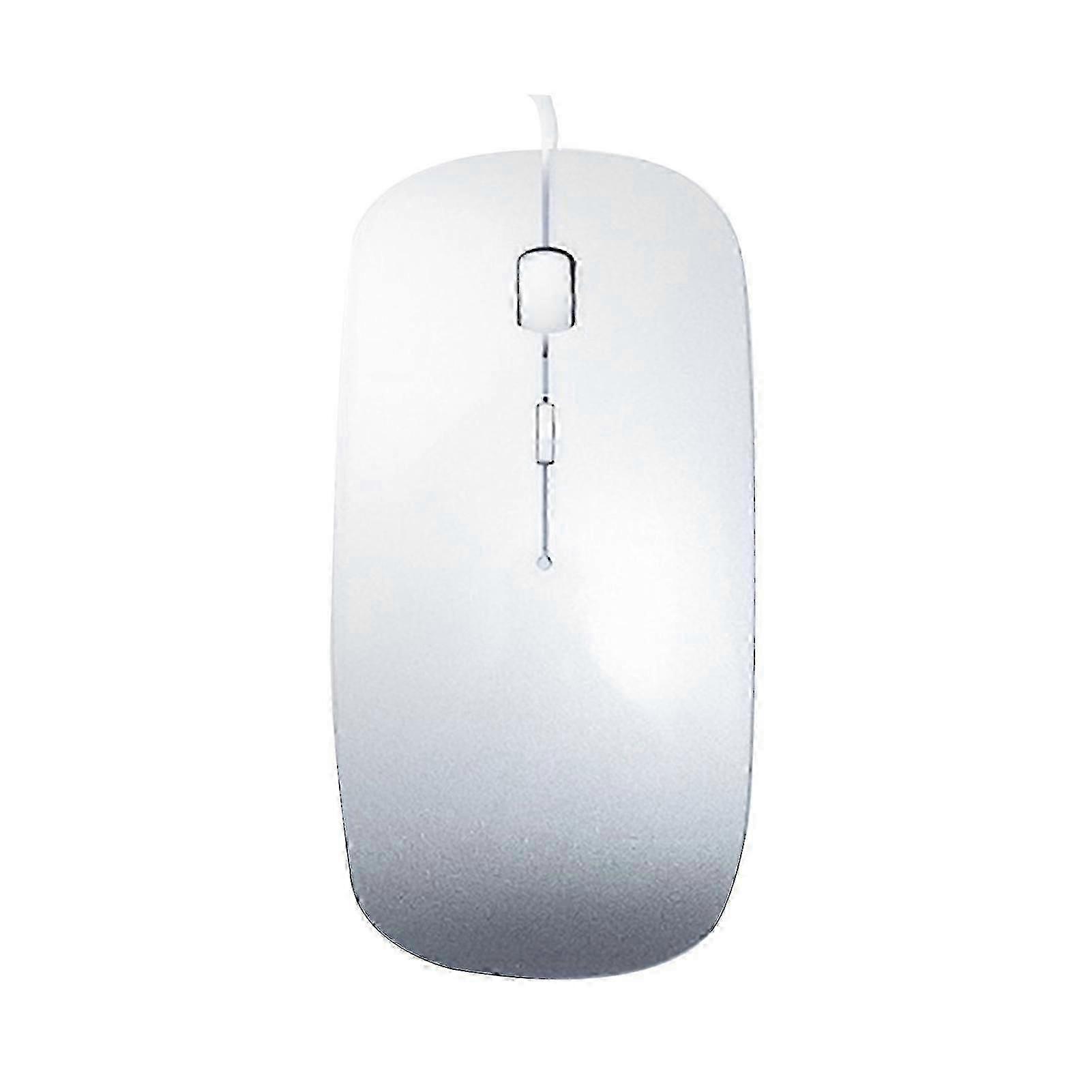 Universal 1600DPI Wired Mouse - 4-Button Ergonomic PC Mouse Compatible with Windows/Mac/Chrome OS (800/1000/1200DPI Adjustable)_DP