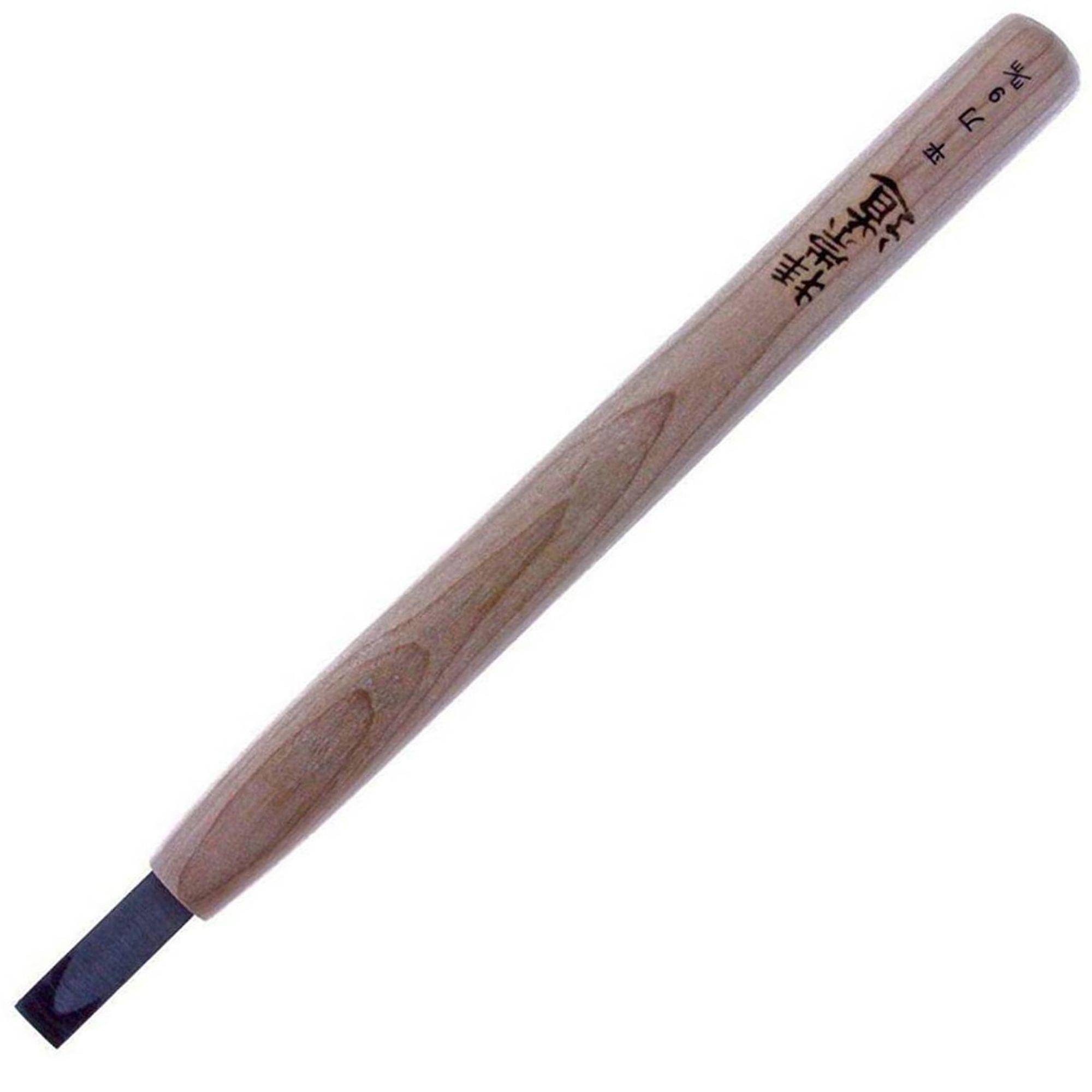 Michihamono Medium 9mm Japanese Woodworking Hand Tool Flat Wood Carving Chisel