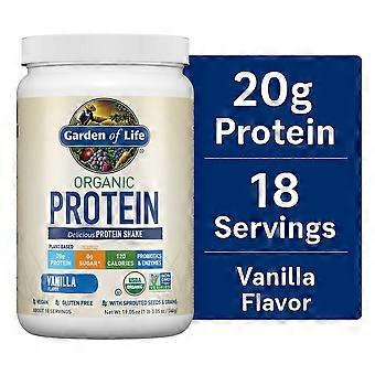 Garden of Life, organisches Pflanzenprotein-Pulver, Vanille-Geschmack, 540 Gramm.
