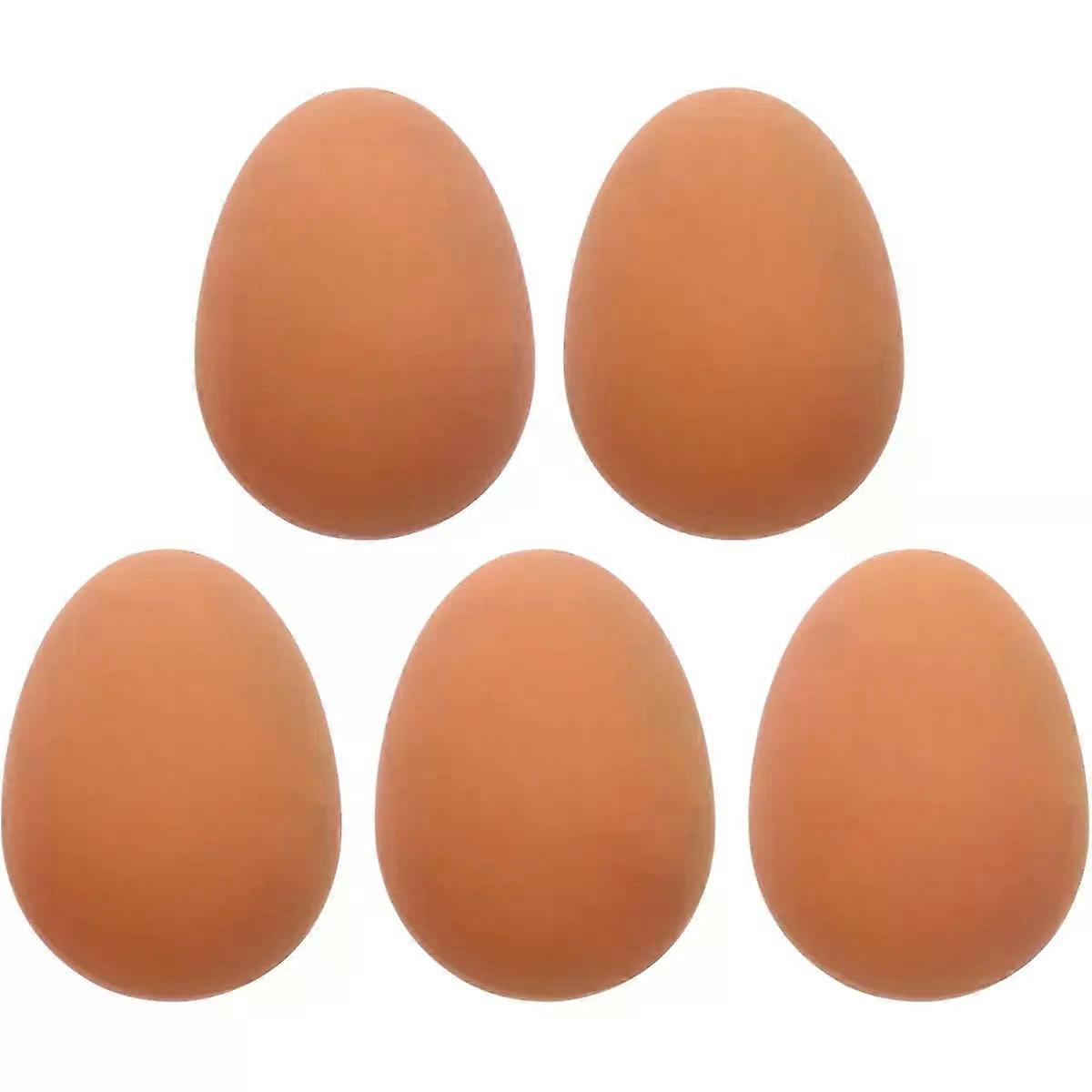 Toy Simulation Eggs Bounce Ball 5pcs Rubber Interactive