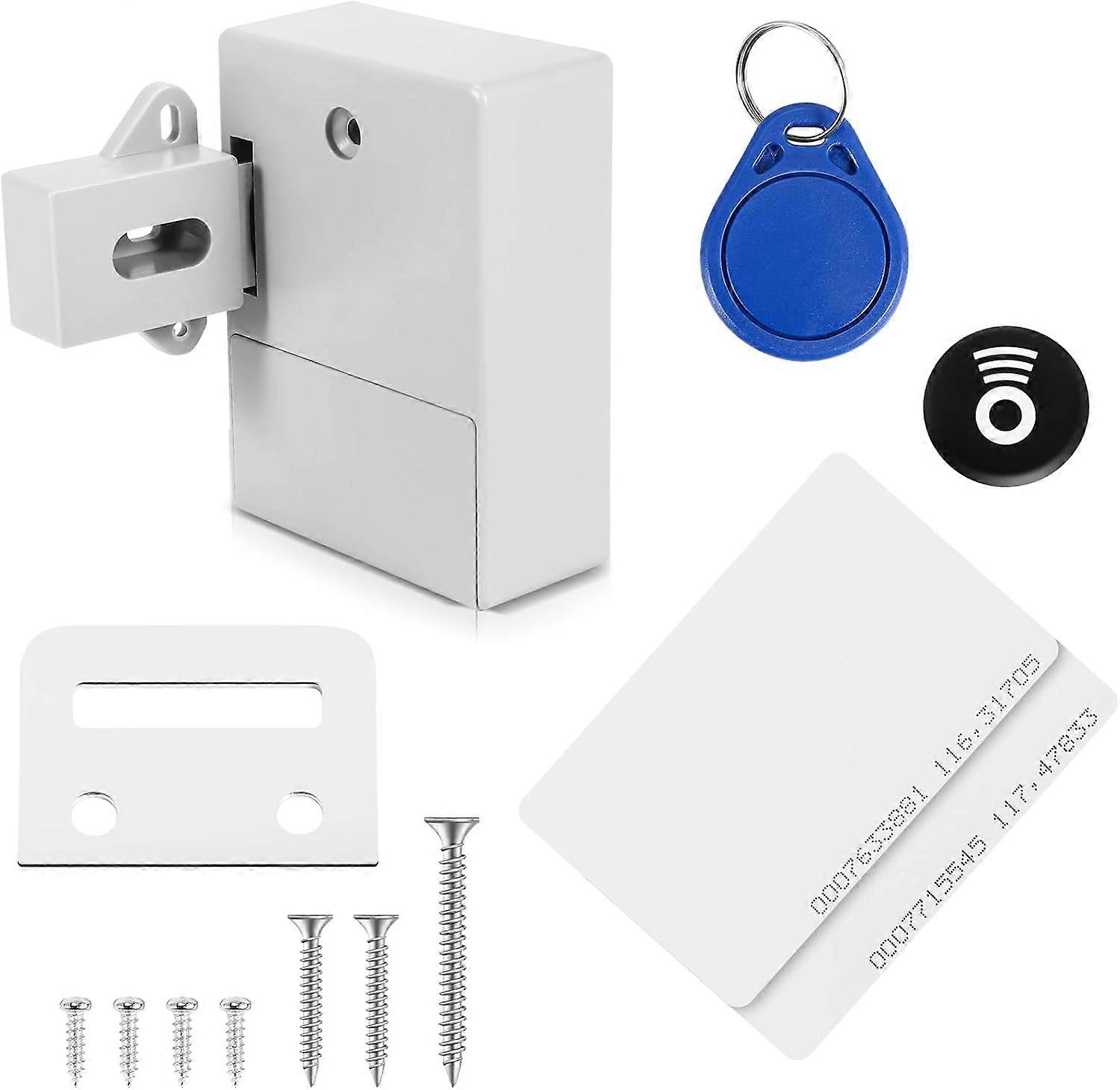 Invisible induction cabinet lock, Invisible RFID electronic lock, DIY