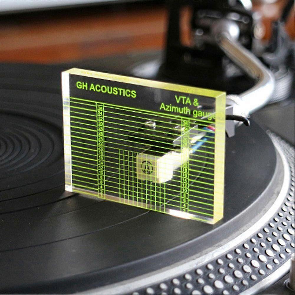Clear Acrylic Turntable Alignment Gauge