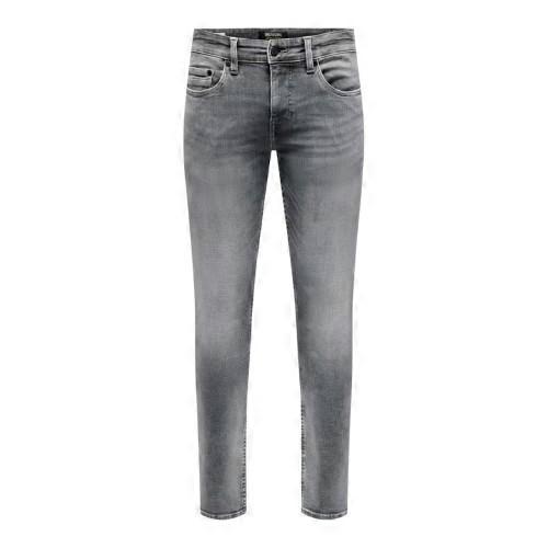 Only Mens Logo 5 Pockets Slim Jeans