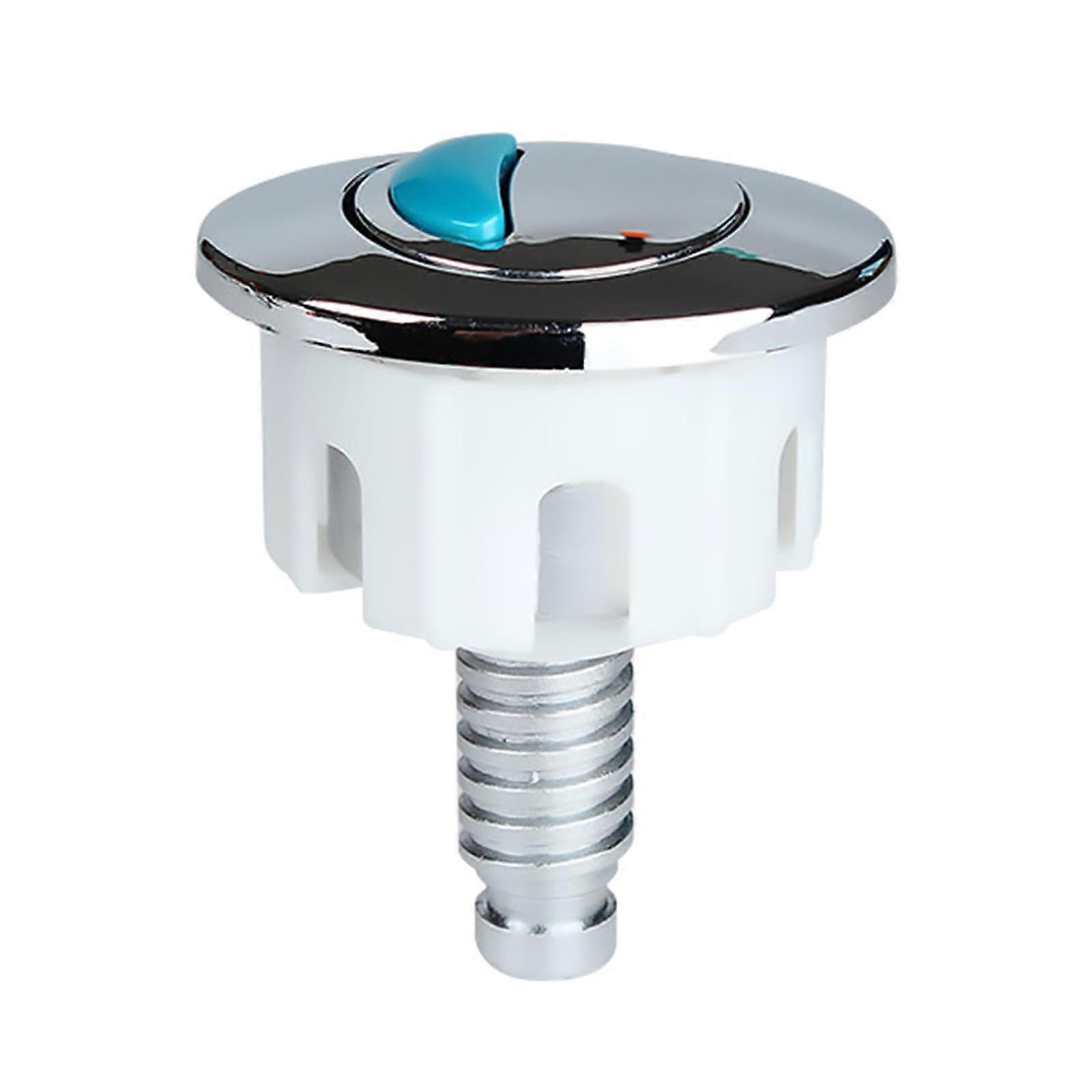 Oval Dual-Flush Toilet Button