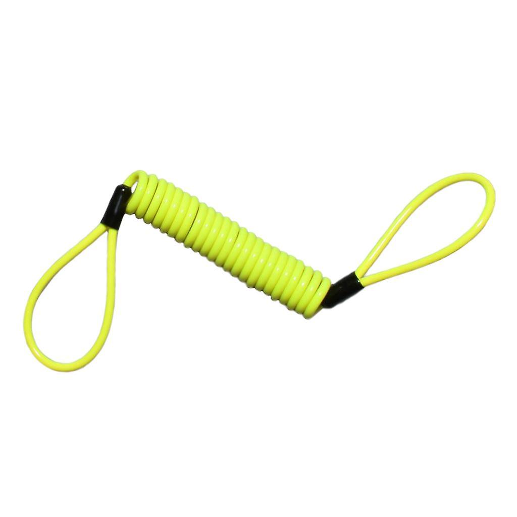 150cm Alarm Disc Lock Security Spring Reminder Cable Motorcycle Ebike blue