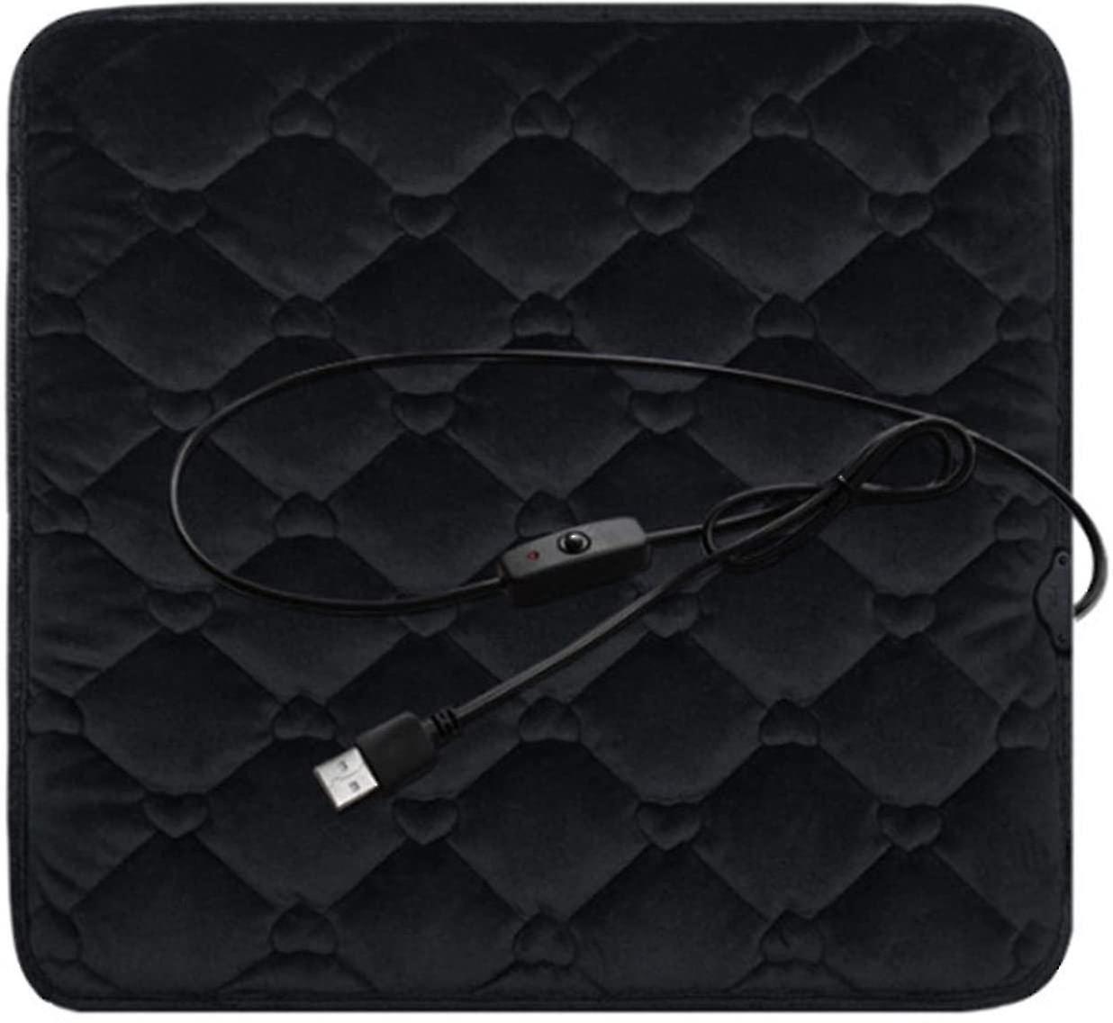 Usb Heated Seat Cushion For Car,5v Electric Heating Pad