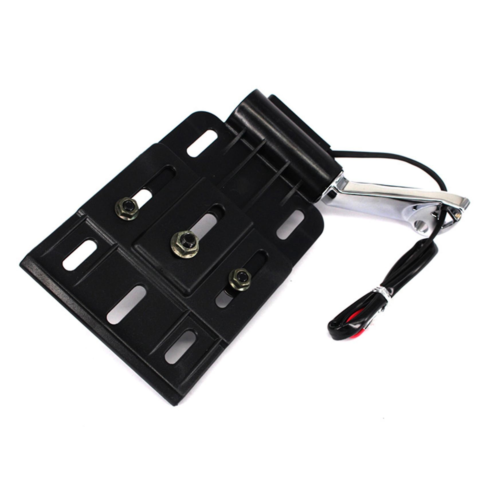 Motorcycle License Plate Light Collapsible LED License Plate Bracket for Sportster XL883 XL1200 200