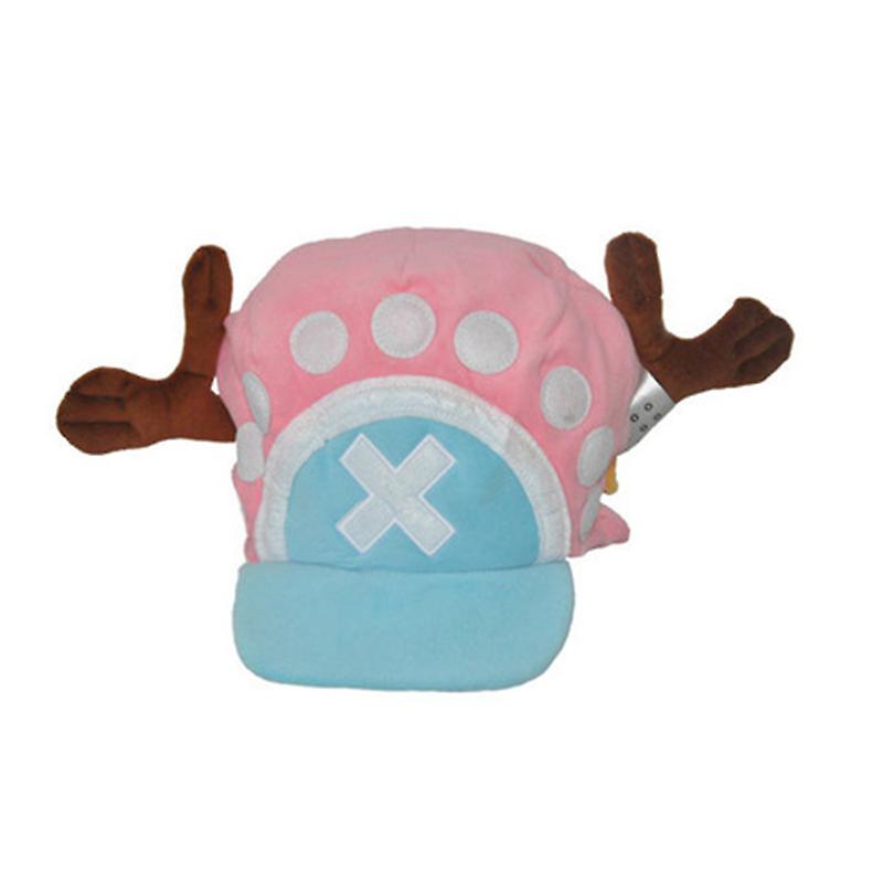 New Anime Tony Tony Chopper Cap Cosplay Plush Winter Hat Gifts Light Blue