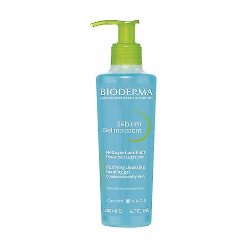Specific cleaning gel without detergent sébium 200 ml of gel