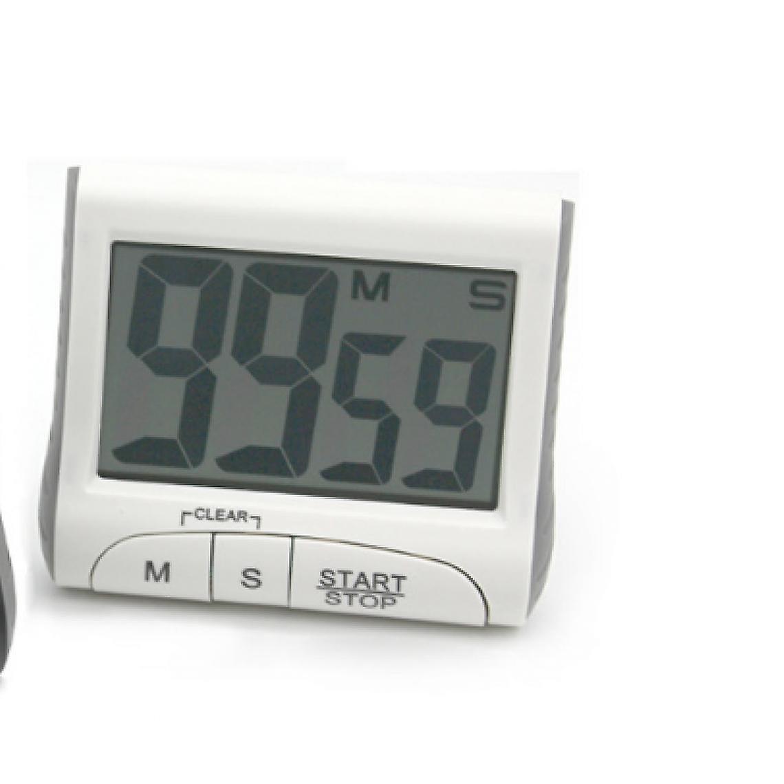 Large 3-inch Display, Easy-to-read, Transparent Digital Kitchen Timer