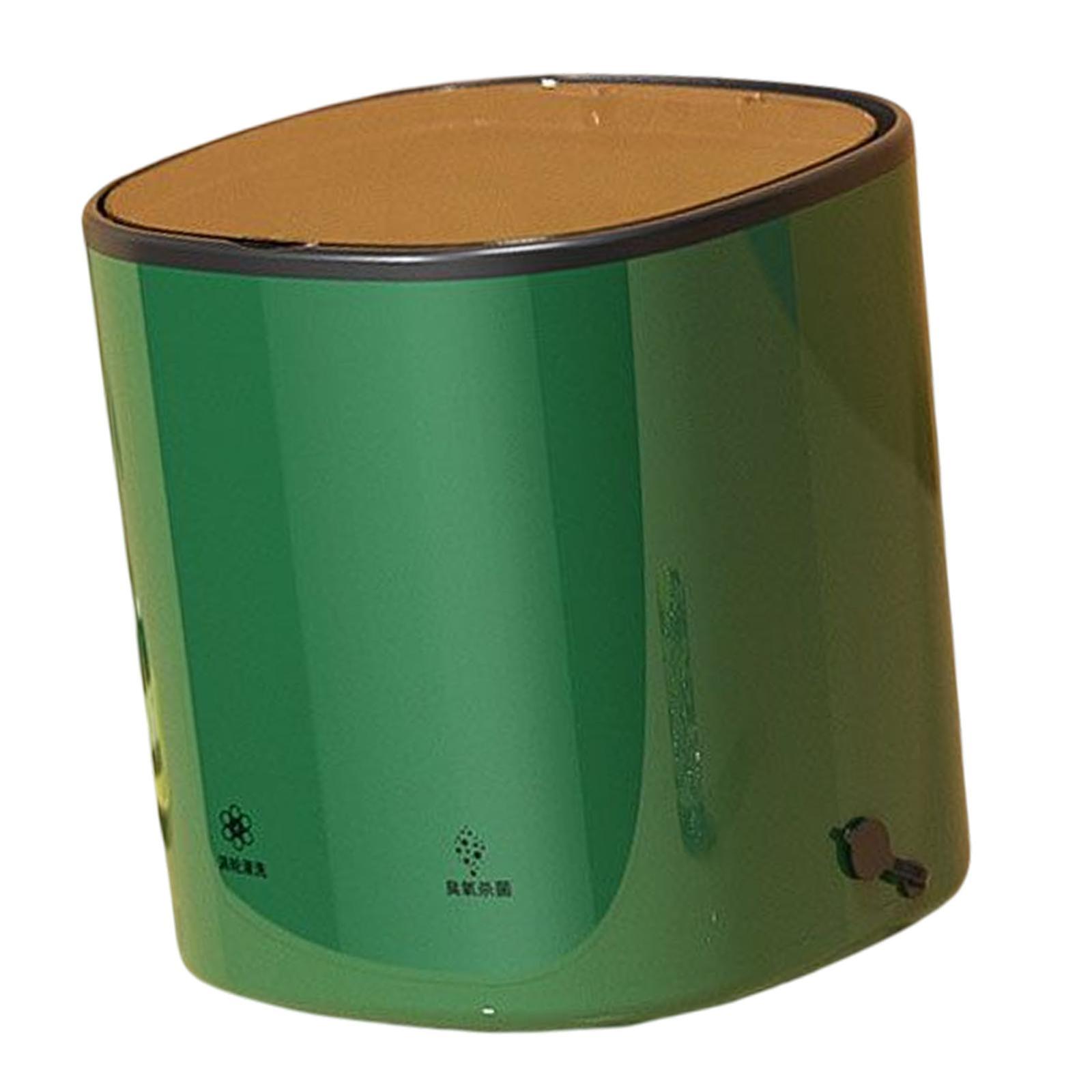 Mini Portable Washing Machine Automatic Rotating Turbines Green Drain Basket