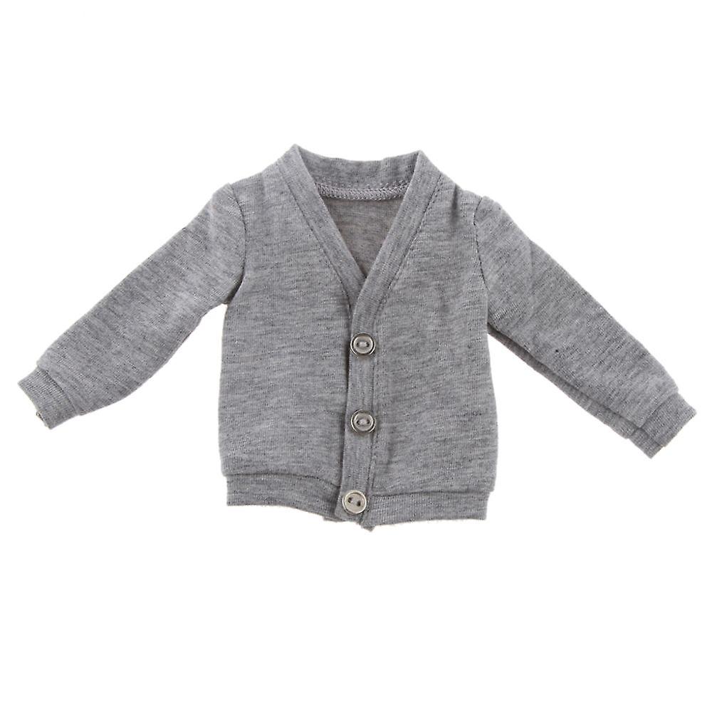 Suéter Cardigan con botones para muñecas 1/6 Bjd Sd