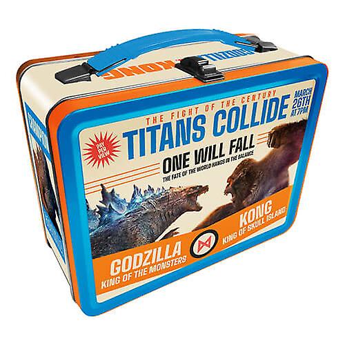 GODZILLA/KONG Aquarius Tin Carry All Fun Box Perfect Gift Idea Ages 14 and Up