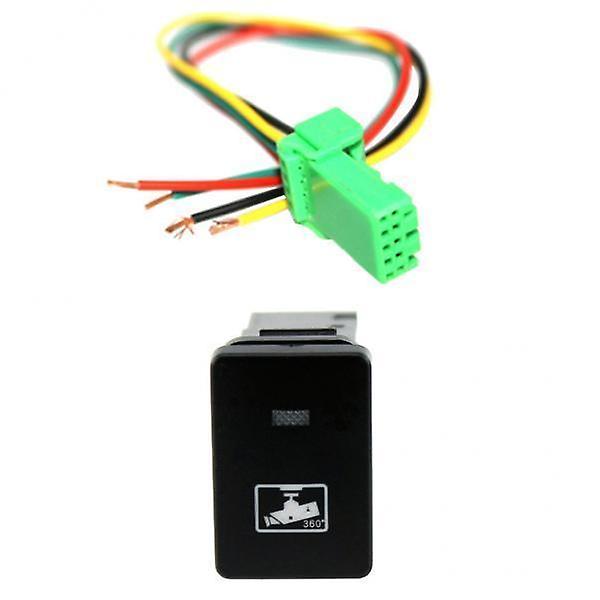 2x4-Pole Push Button Switch for Driving Recorder Symbol for    Camry