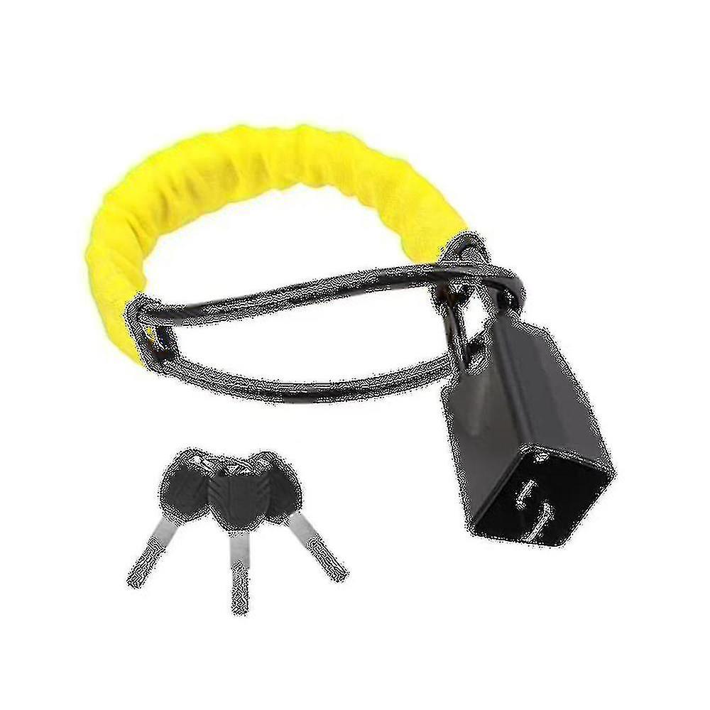 Steering Wheel Lock Safety Belt Lock Anti-theft Device Steering Wheel Locks For Car Suv Cart Vehicl