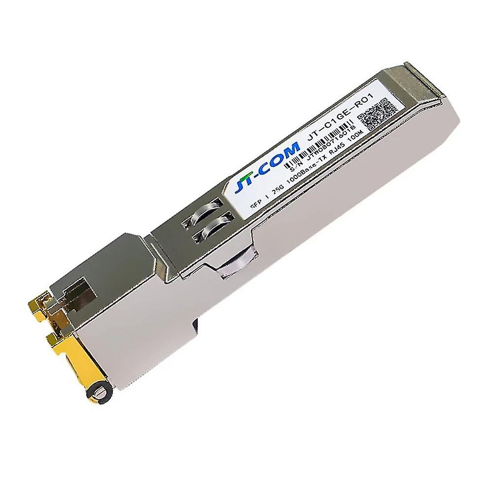 Jt-com Gigabit Rj45 Sfp Module 1000mbps Sfp Copper Rj45 Sfp Transceiver Module Compatible With Giga