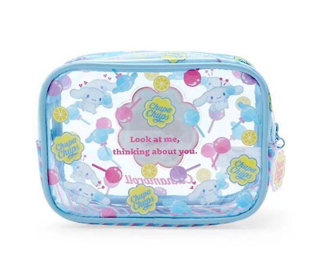 Cartoon Pattern Transparent Coin Purse Pencil Case