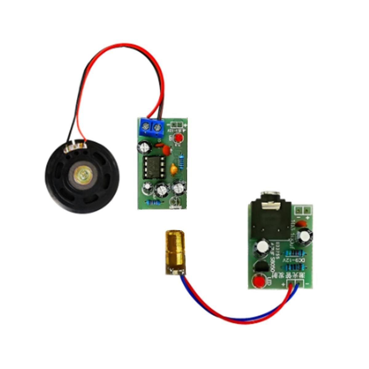 DIY Laser Wireless Audio Transmission Kit Electronic Production DIY Electronic Teaching Experiment