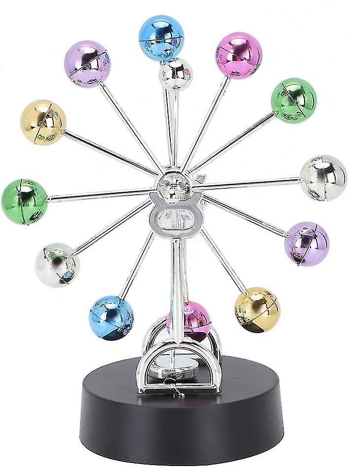 Perpetual Motion Perpetual Motion Decoration, Plastic Rotating Ball Rotating Perpetual Motion Home T