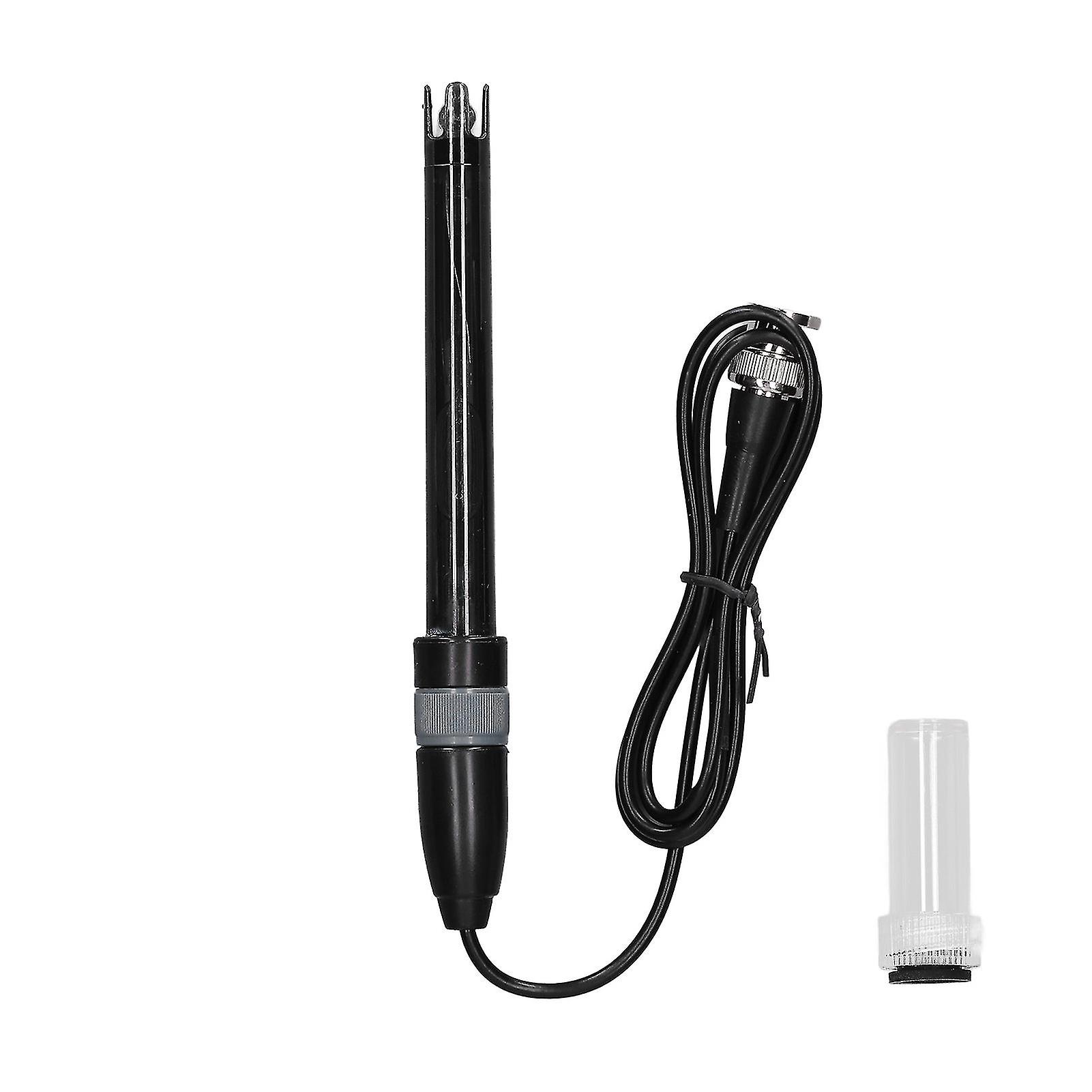 pH Electrode Probe with BNC Connector, High Accuracy and Sensitivity Replacement pH Value Detection Sensor for Aquarium