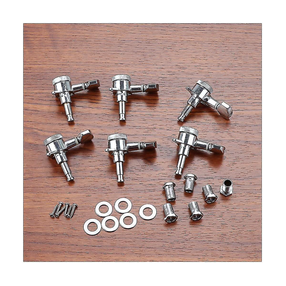 6r Locking Guitar Tuning Pegs Tuning Keys Machines Heads String Tuners For Electric Guitar Acoustic