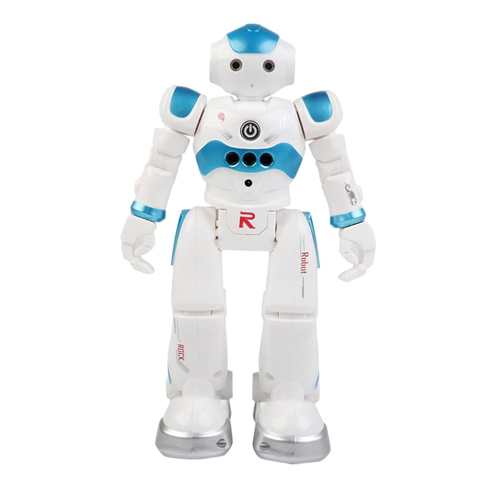RC Robot Gesture Control Intelligent Remote Control Robot Blue Style A