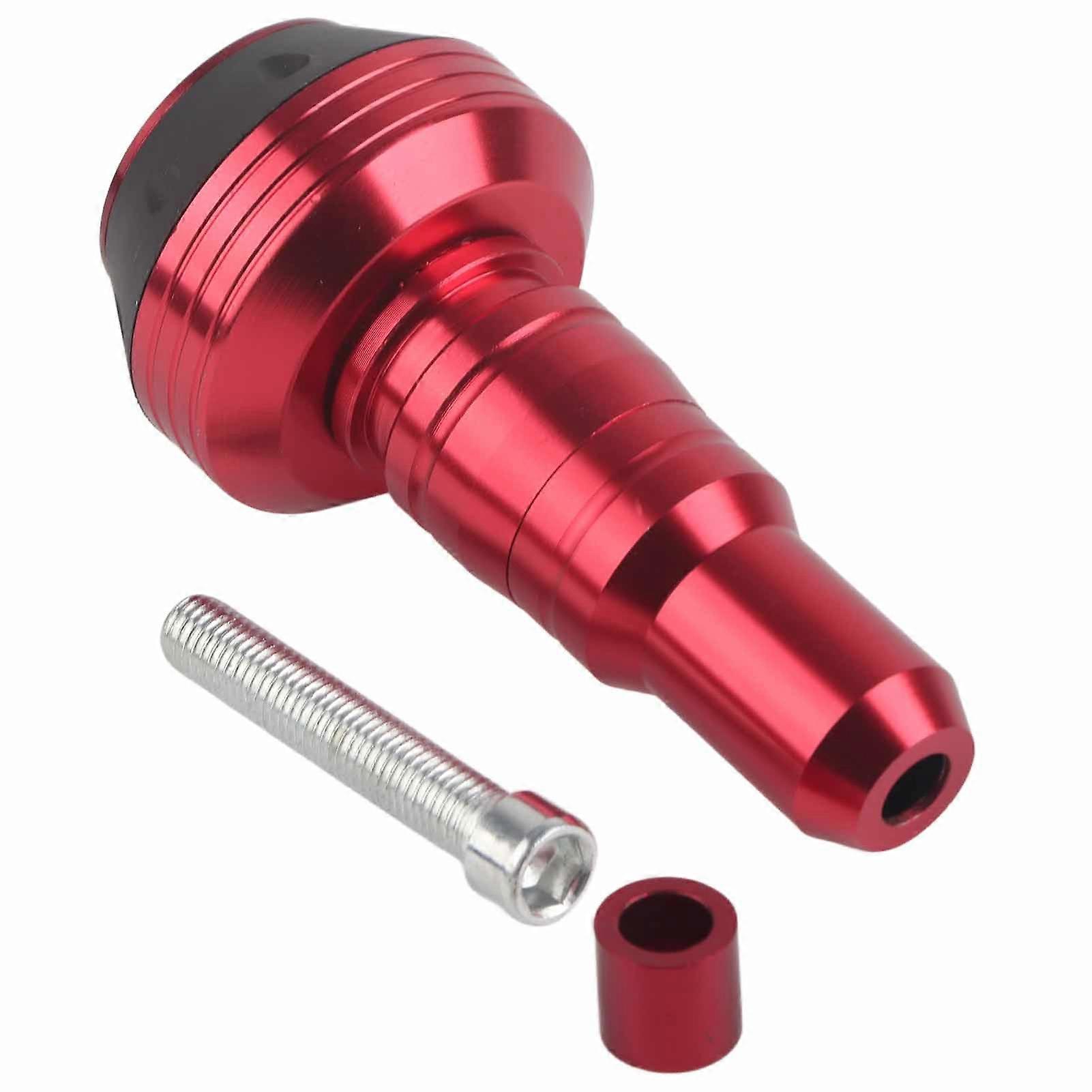 Anti-fall frame slider - 10MM red protector for motorcycles
