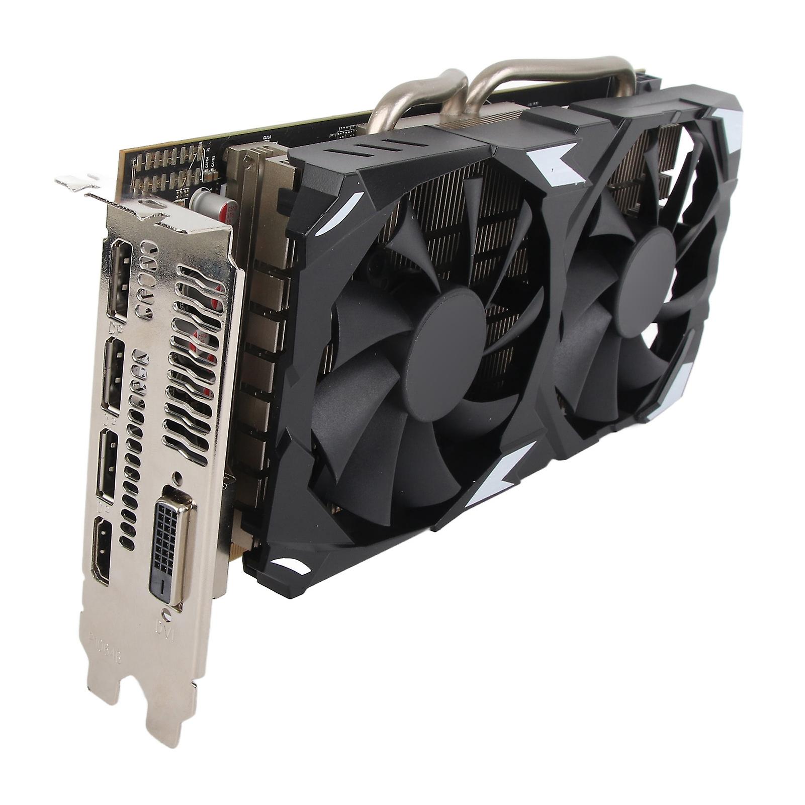 RX580 8GB GDDR5 256bit Graphics Card with 3DP DVI & Dual Fans