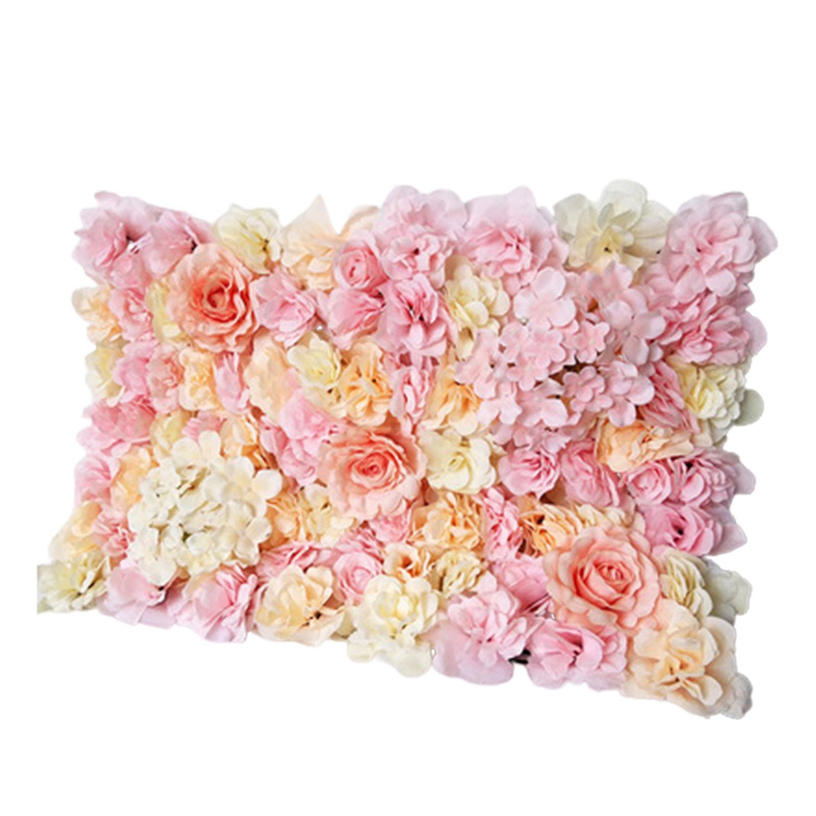 Flower Wall Simulation Background  Premium Decorative Flower Panel Handmade Crafts Decor for Wall