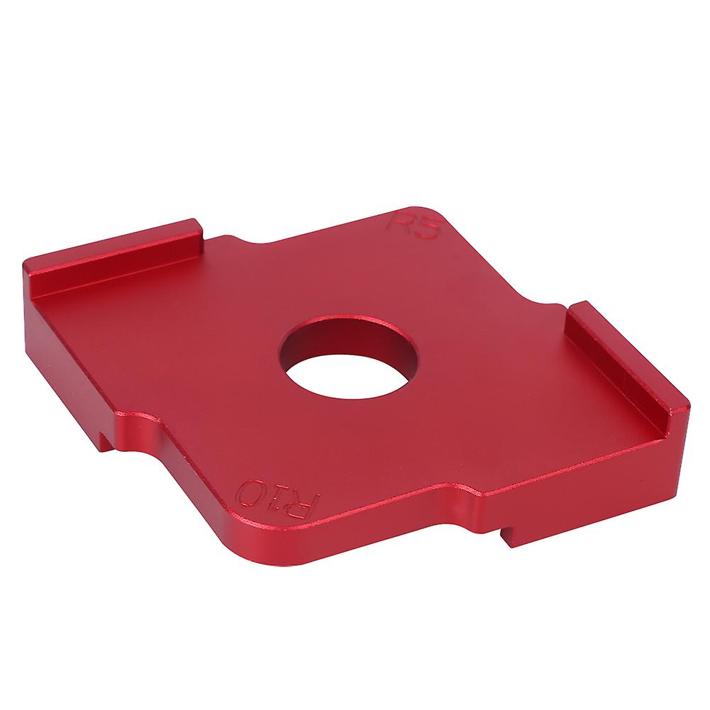 Radius Corners, Engraving Machine Accessories R5-R10 Practical High Hardness Quickly Fix Plank Aluminum Alloy Template Tool for Practical Life GQ56C