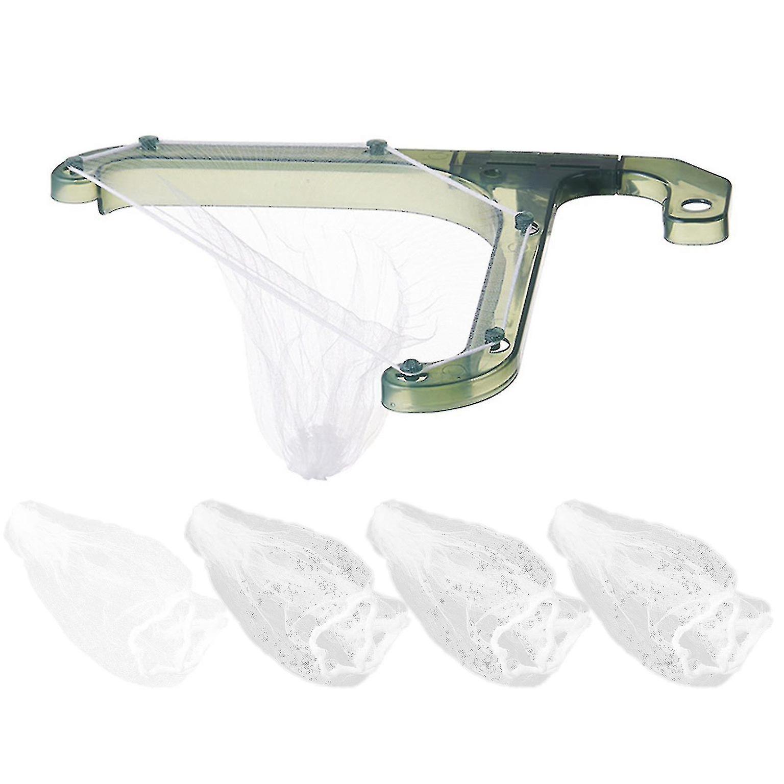 Kitchen Sink Strainer with 50 Mesh Bags for Triangle Sink Drain