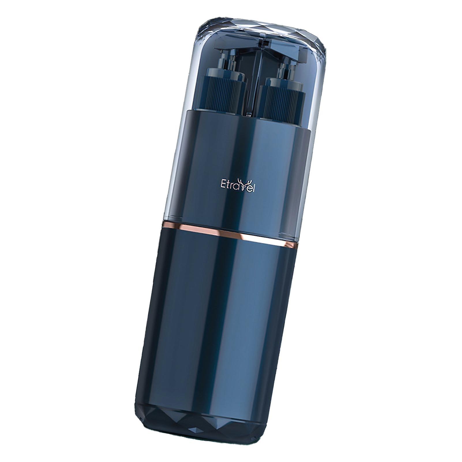 5PCS Travel Toothbrush Storage Box Set Blue PC ABS PP Portable Case